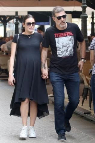 Ivana Djeldum with her boyfriend, Slaven Bilic